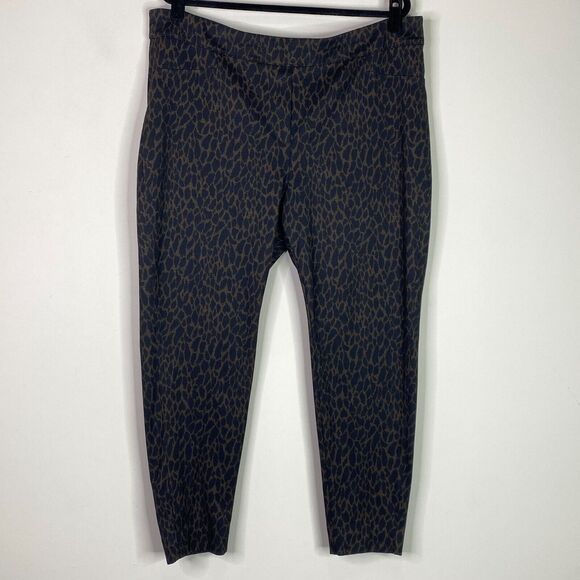 Chico's Pants - Chico's Cheetah Print Tailored Ponte Leggings Women's Size 20 (Chico's Size 4)